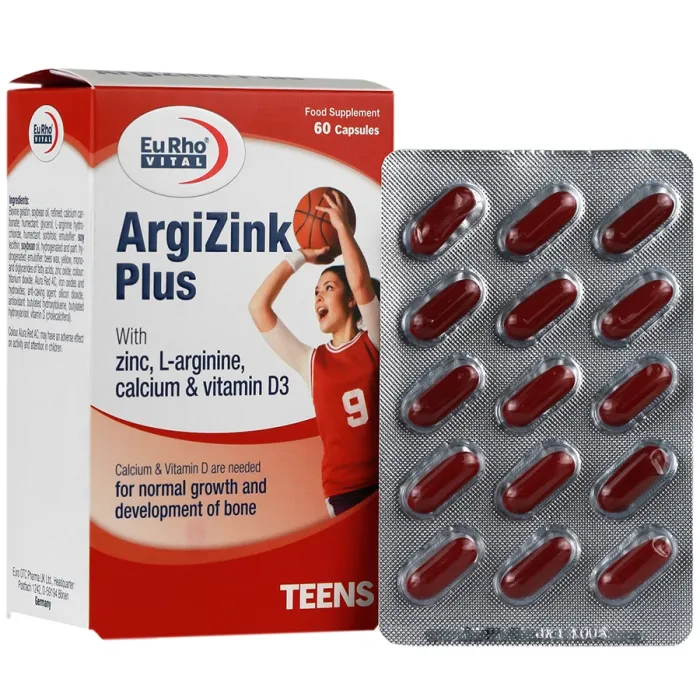 کپسول آرژی زینک پلاس یوروویتال