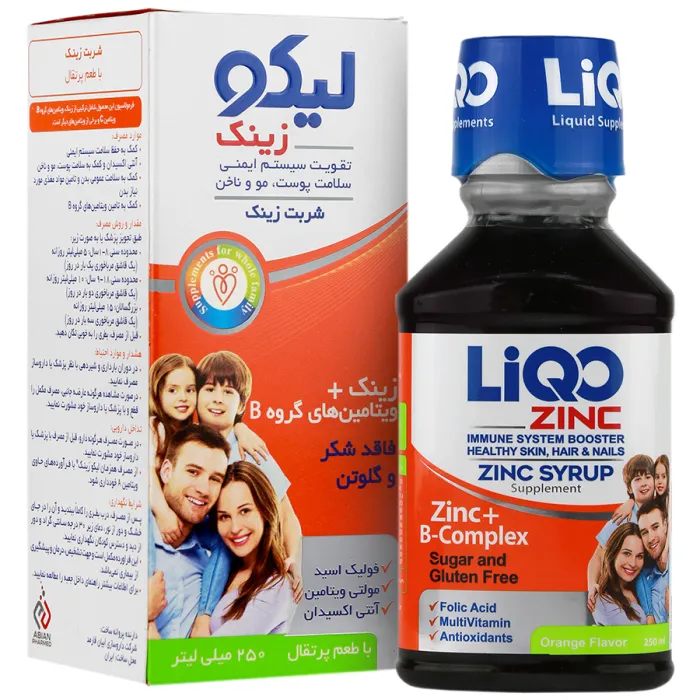 شربت زینک لیکوآبیان فارمد