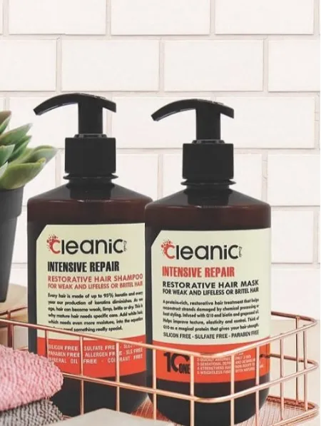 clinic repair 10 in 1 hair mask pump 550ml