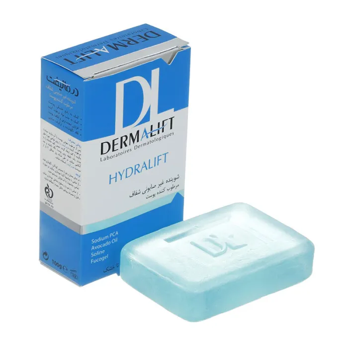 dermalift hydralift transparent moisturizing syndet bar for normal and dry skins