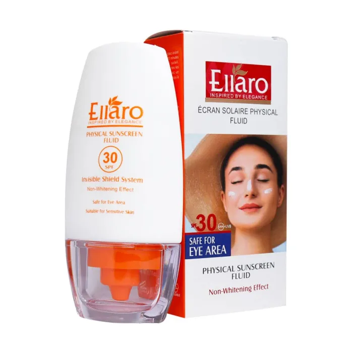 فلویید ضد آفتاب فیزیکال الارو SPF30 بی رنگ