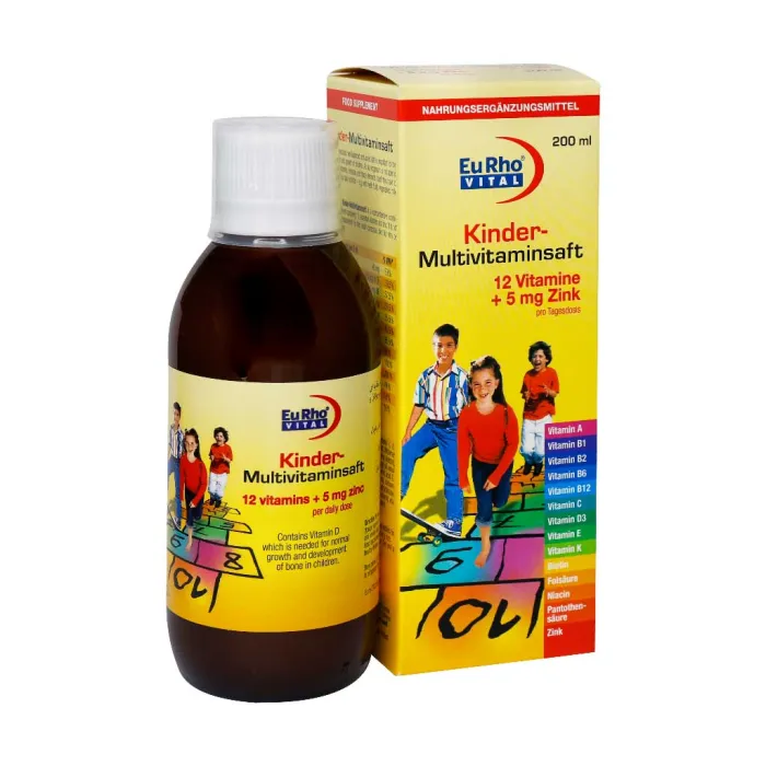 eurho vital new kinder multivitaminsaft 200