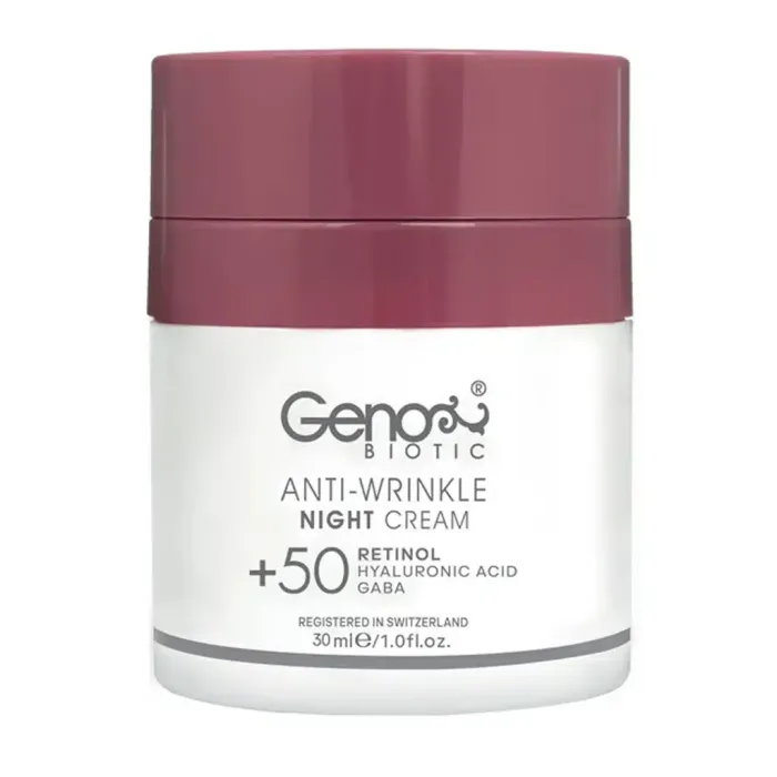 geno biotic above 50 years anti wrinkle night cream 30 ml 1jpg