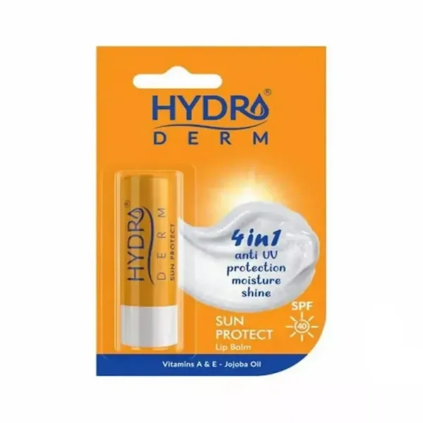 hydroderm sunscreen spf40 lip balm 45 gr