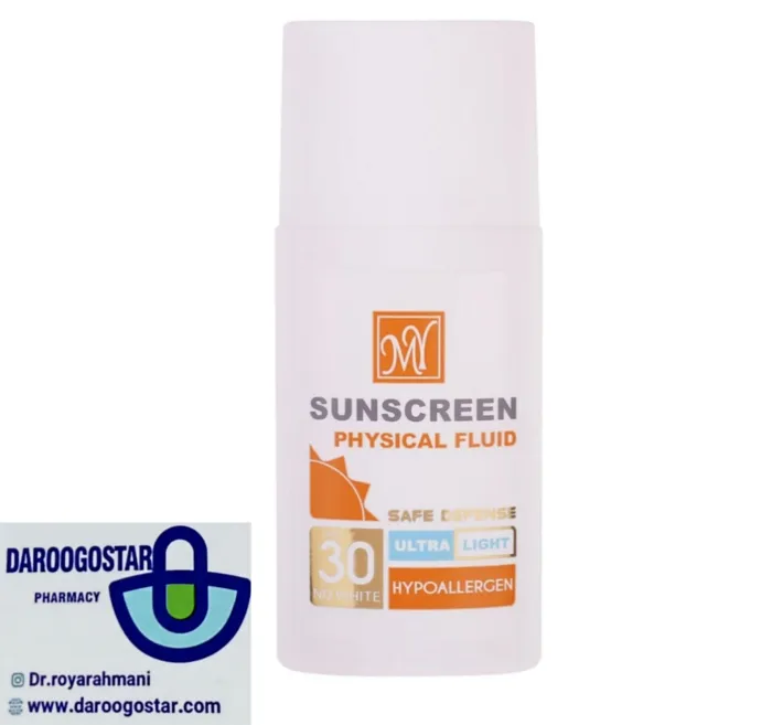 فلویید ضدآفتاب بی‌رنگ مای +SPF30 مدل Physicall