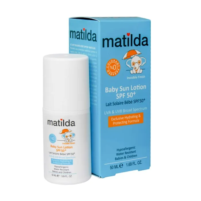 matilda baby sun lotion spf50