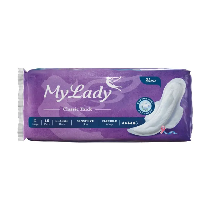 my lady classic thick size large pads