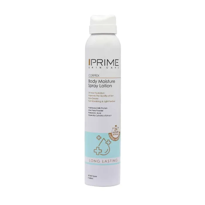 prime body moisture spray lotion 200 ml
