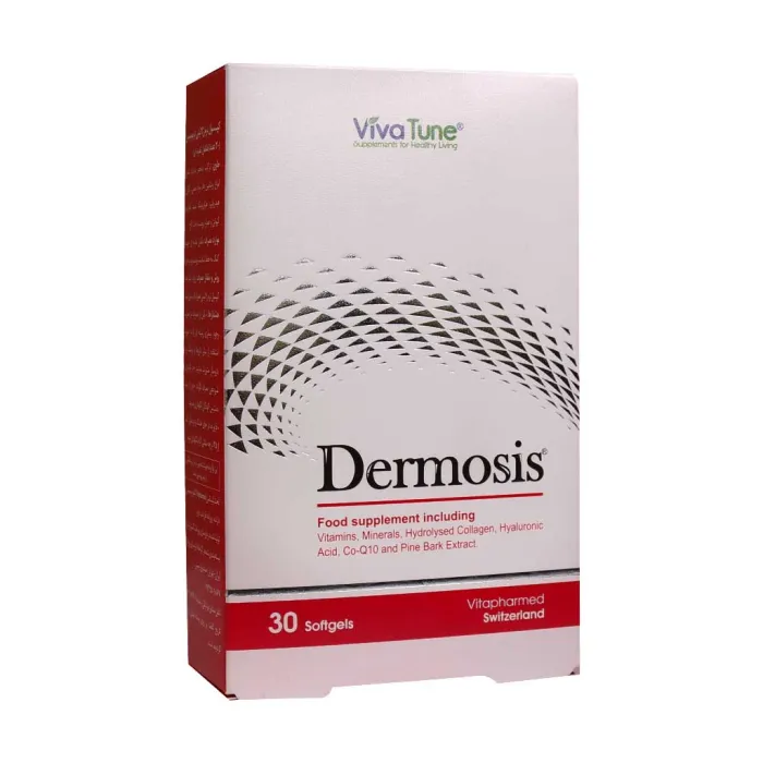 vivatune dermosis 30 softgels 1