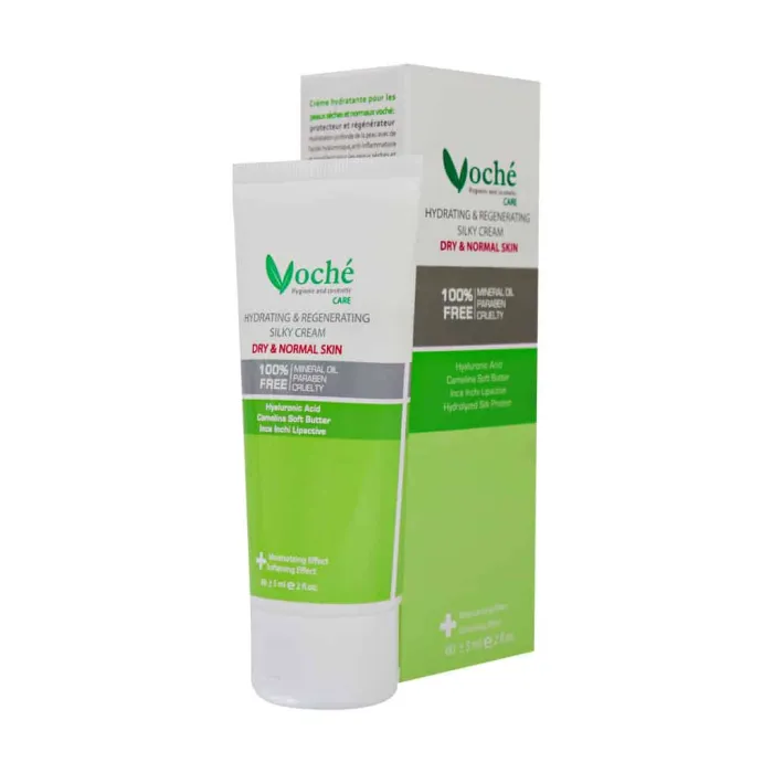voche hydrating regenerating silky dry normal skin cream 60 ml 2